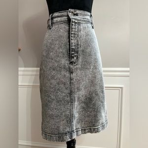 Vintage Pure Jeanswear Acid Wash Shirt-size 32/18W